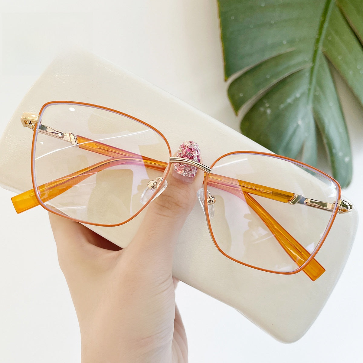 Retro Metal Anti Blue Light Glasses