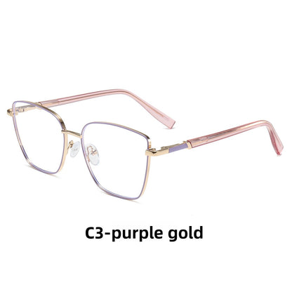 Retro Metal Anti Blue Light Glasses