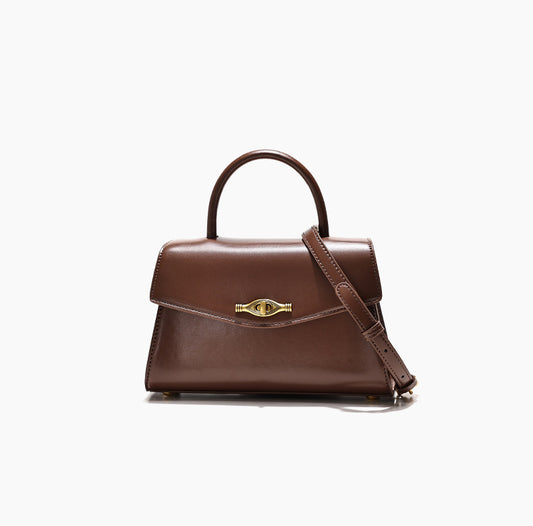 Retro Metal Buckle Crossbody Handbag