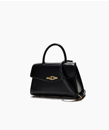 Retro Metal Buckle Crossbody Handbag