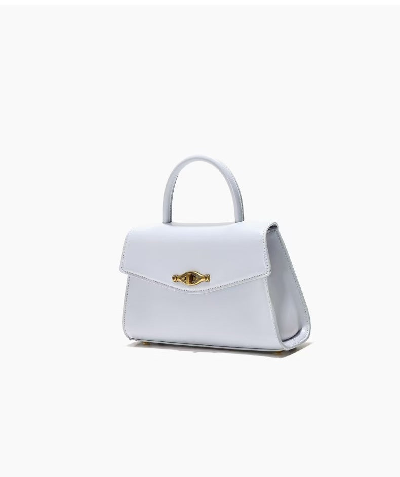 Retro Metal Buckle Crossbody Handbag