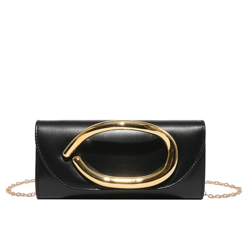 Retro Metal Crossbody Evening Bag