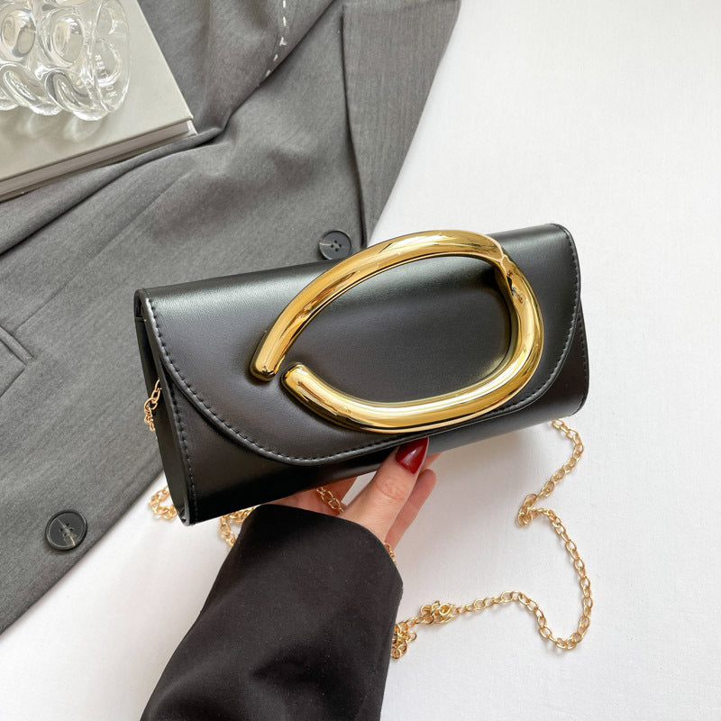 Retro Metal Crossbody Evening Bag