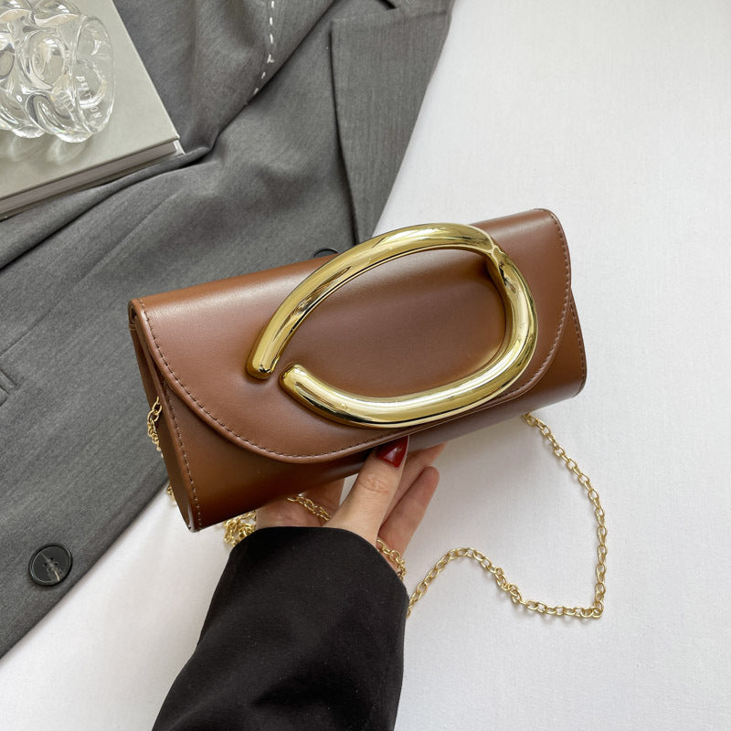 Retro Metal Crossbody Evening Bag