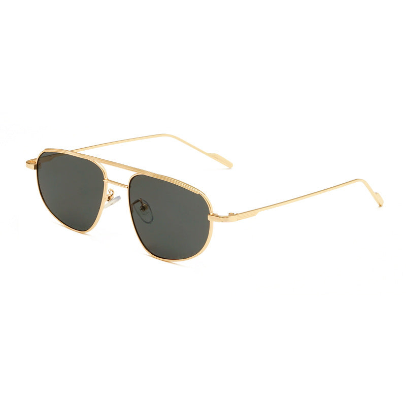 Retro Metal Frame UV400 Sun Glasses