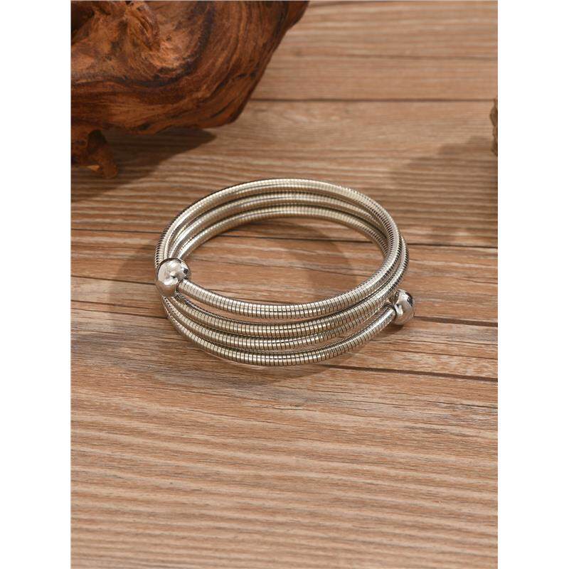 Retro Metal Snake Bone Chain Bracelet Choker