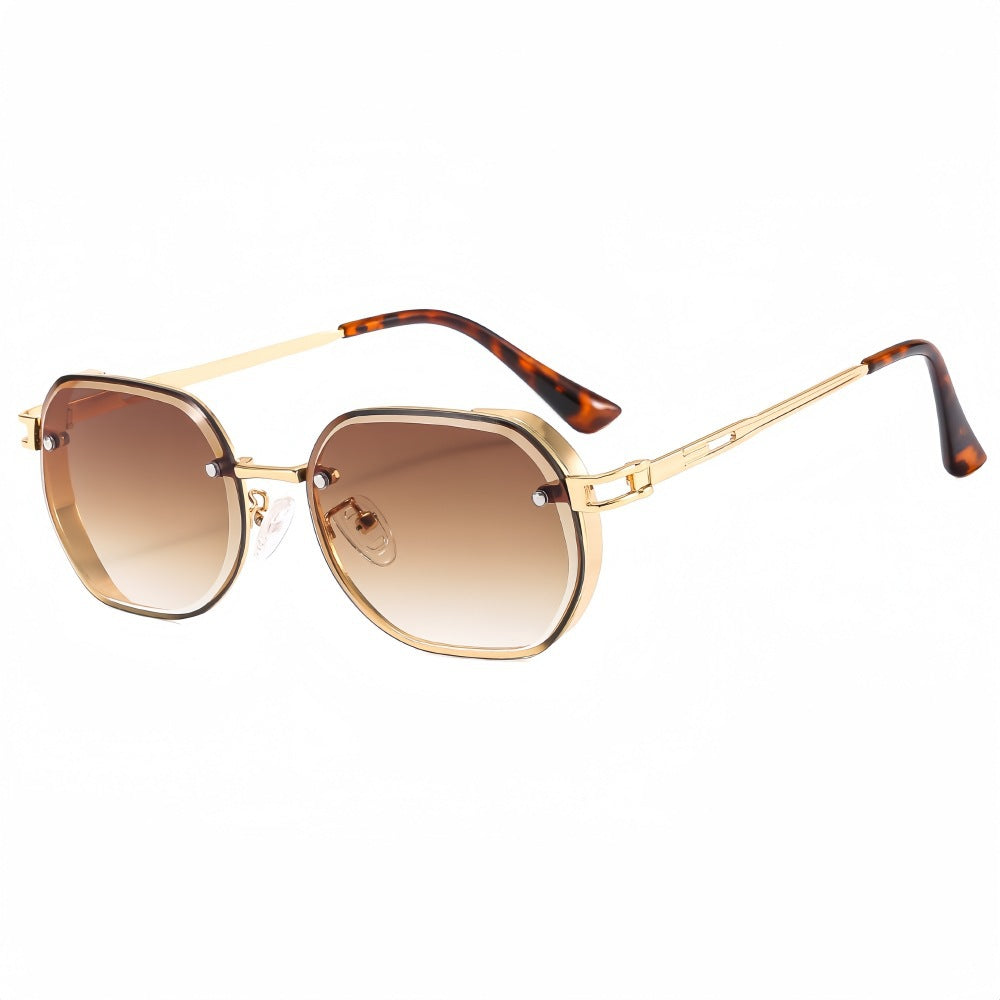Retro Metal Sunglasses UV400