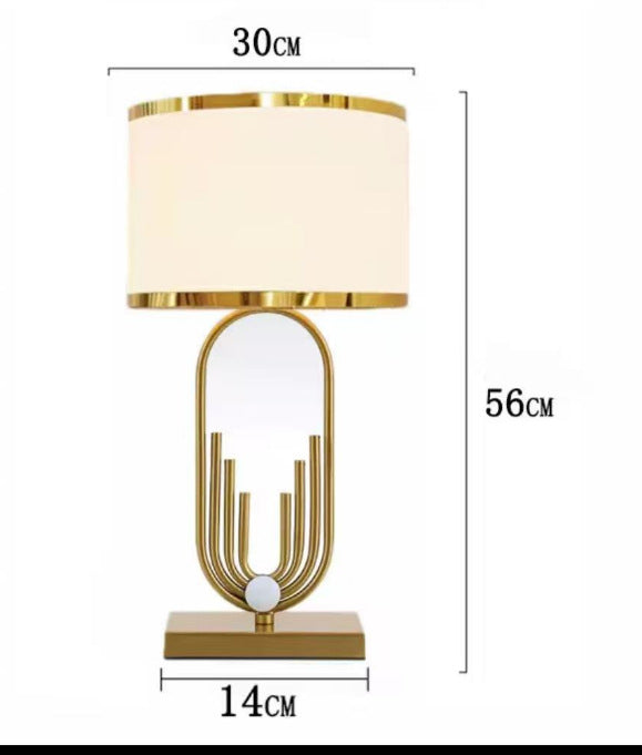 Retro Metal Table Lamp for Home Decor