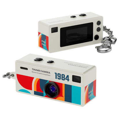 Retro Mini Digital Camera Keychain