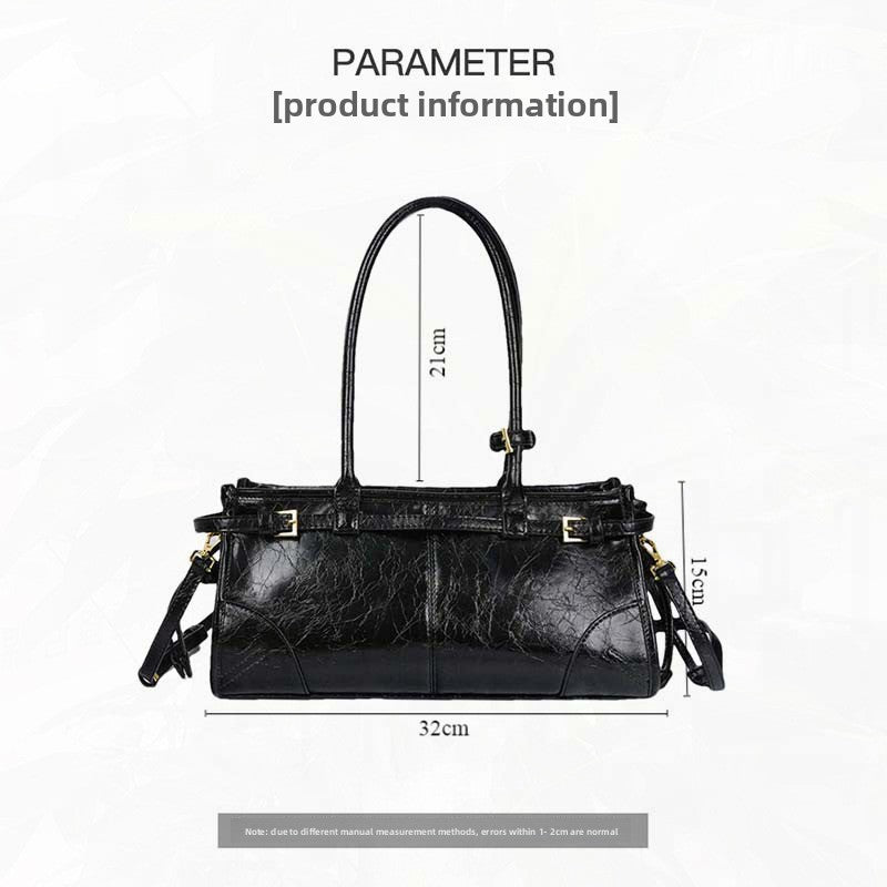 Retro motorcycle crossbody shoulder bag