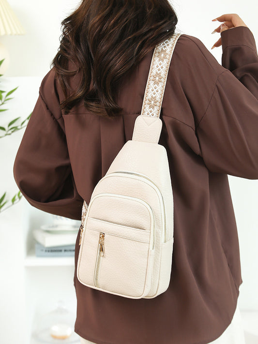 Retro Multifunctional Chest Shoulder Bag