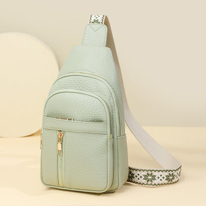 Retro Multifunctional Chest Shoulder Bag