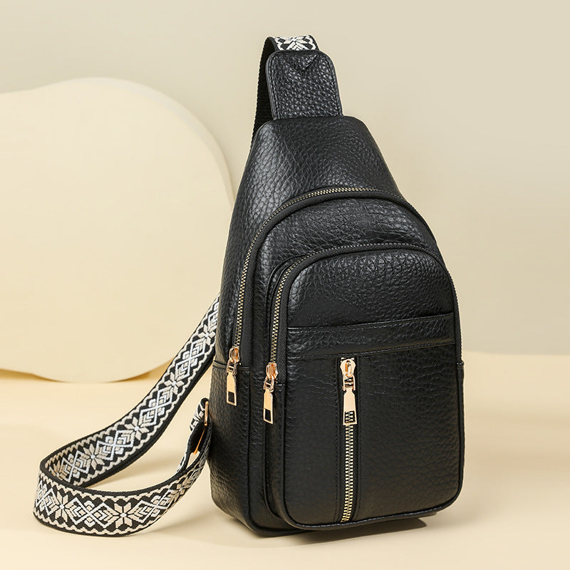 Retro Multifunctional Chest Shoulder Bag