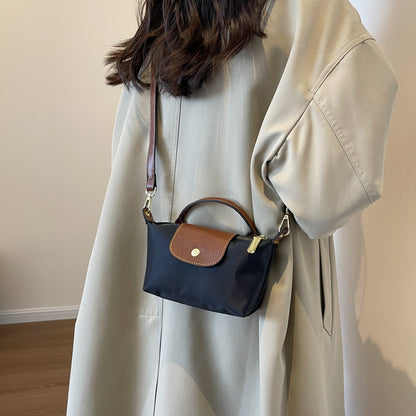 Retro Nylon Shoulder Crossbody Bag