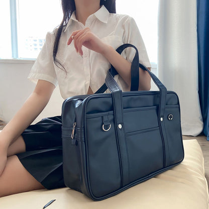 Retro Oil Wax Crossbody Bag for Women