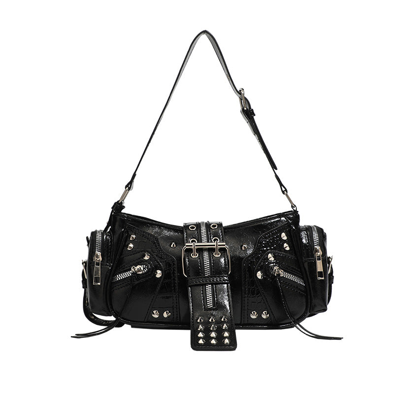 Retro Oil Wax Leather Handbag Shoulder Crossbody Bag