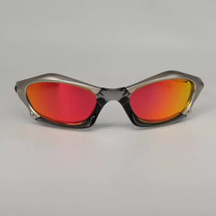 Gray Silver Frame Gray Lens