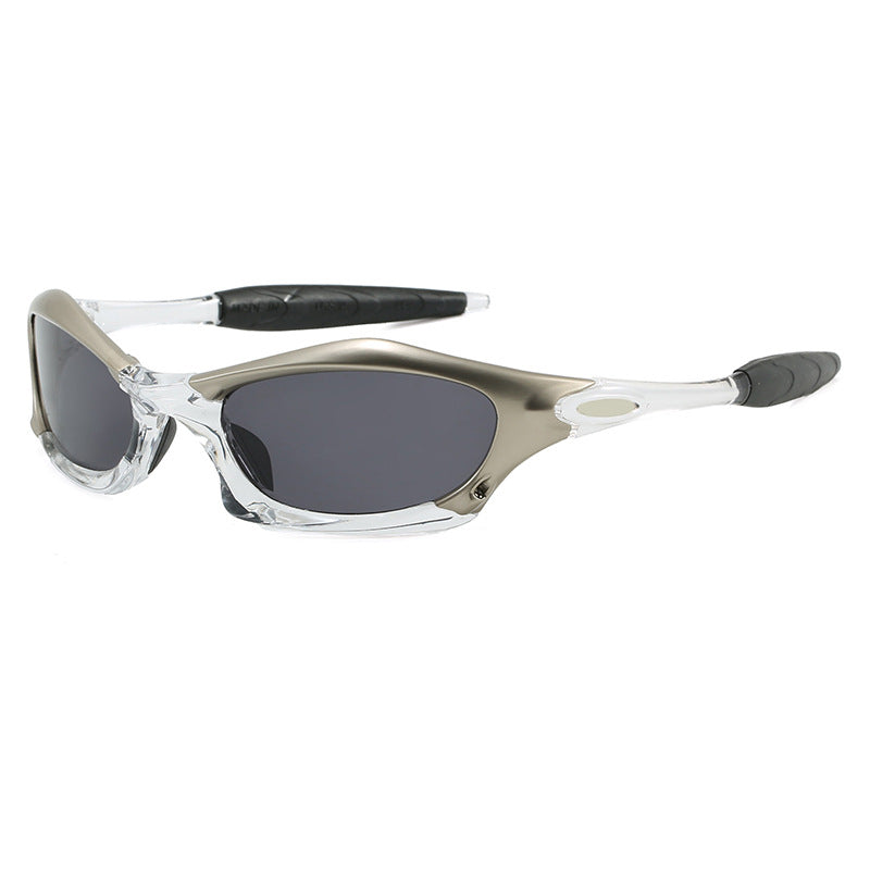 Retro Oval Frame Sunglasses