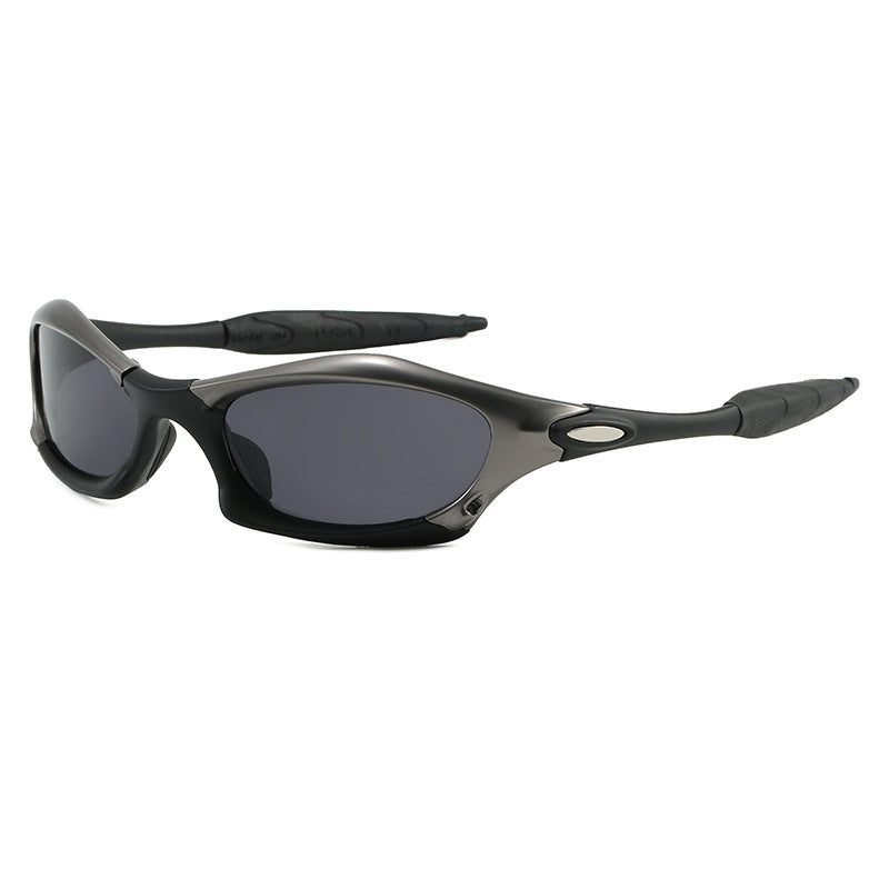 Retro Oval Frame Sunglasses