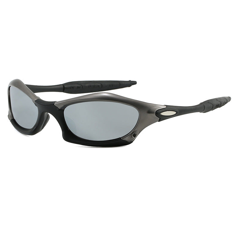 Retro Oval Frame Sunglasses