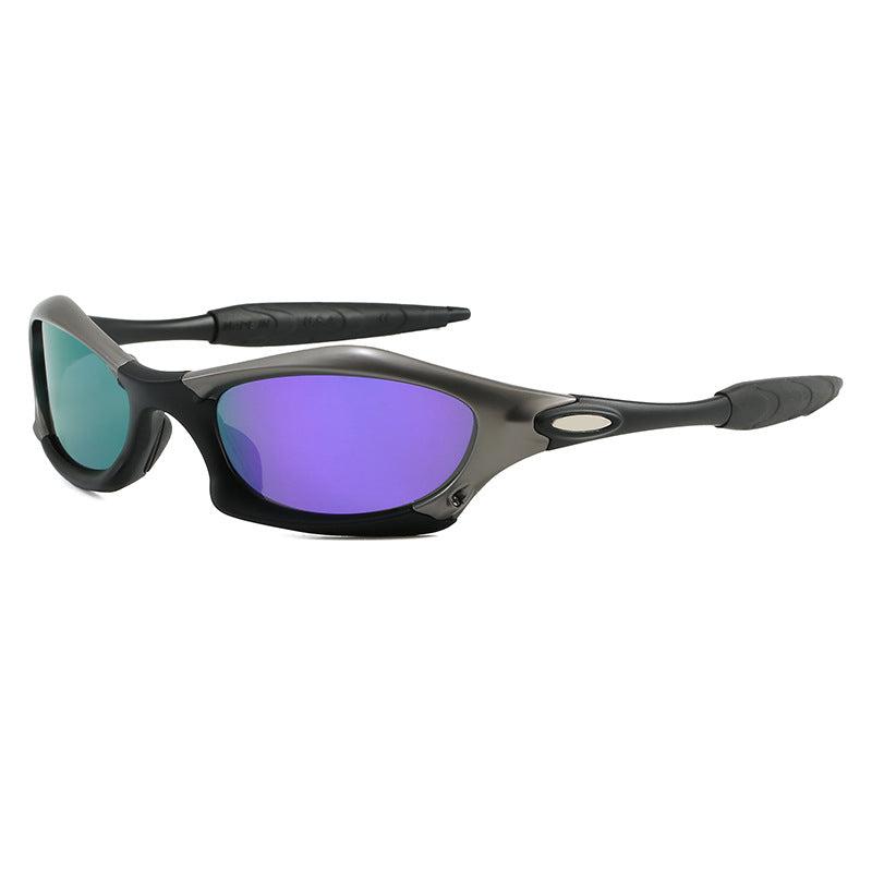 Retro Oval Frame Sunglasses