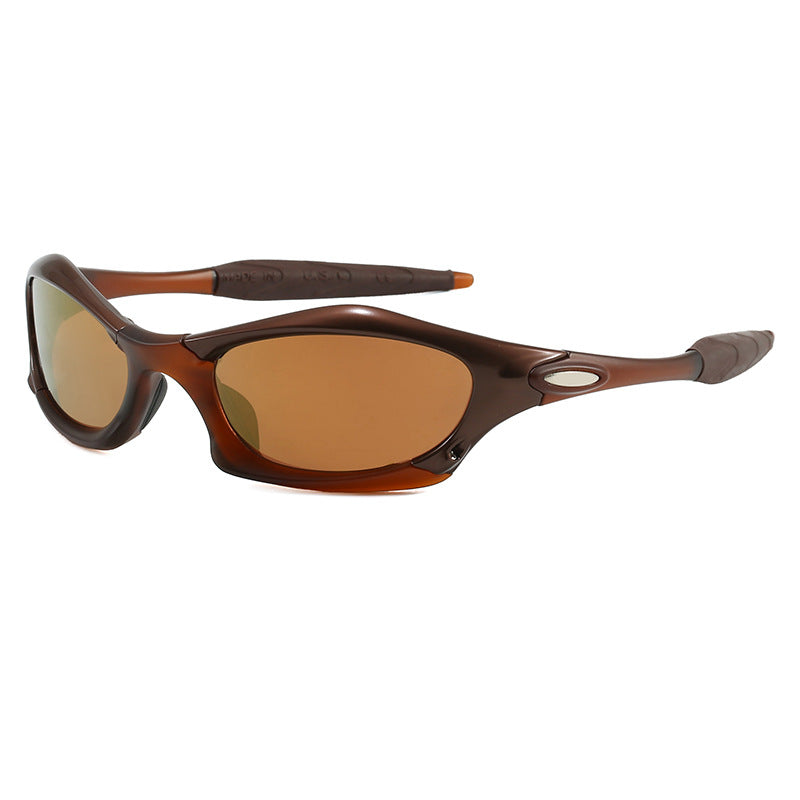 Retro Oval Frame Sunglasses