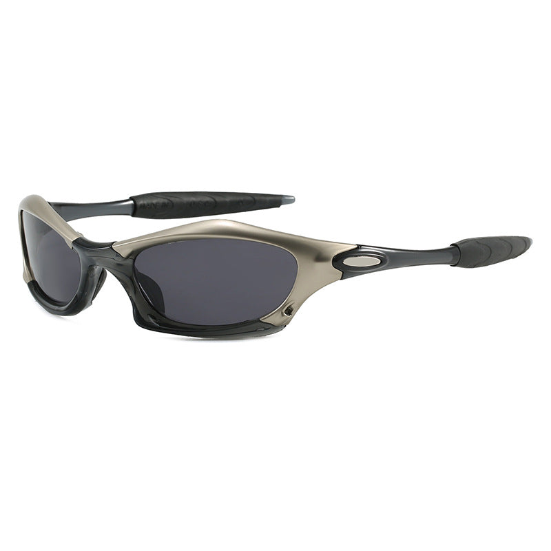 Retro Oval Frame Sunglasses