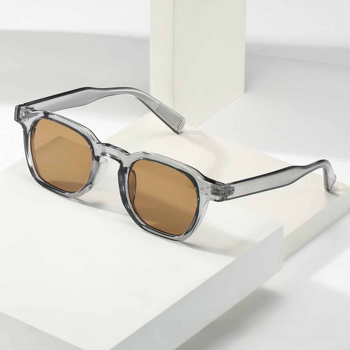 Retro Oval Frame Sunglasses