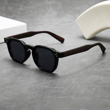 Retro Oval Frame Sunglasses