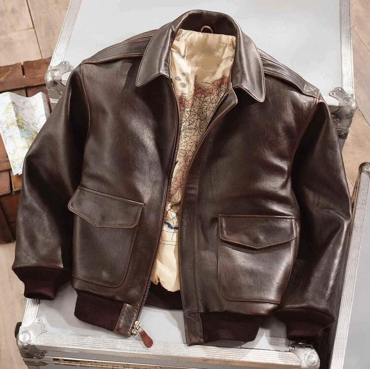 Retro Oversized Fur Collar Leather Jacket