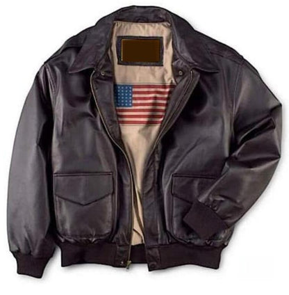 Retro Oversized Fur Collar Leather Jacket