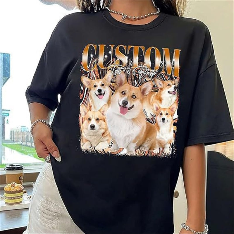 Retro Oversized Graphic T-Shirt