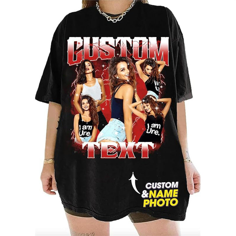 Retro Oversized Graphic T-Shirt