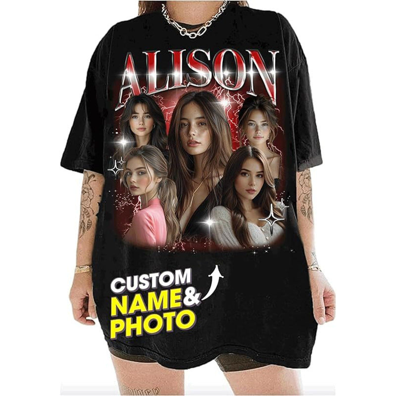 Retro Oversized Graphic T-Shirt