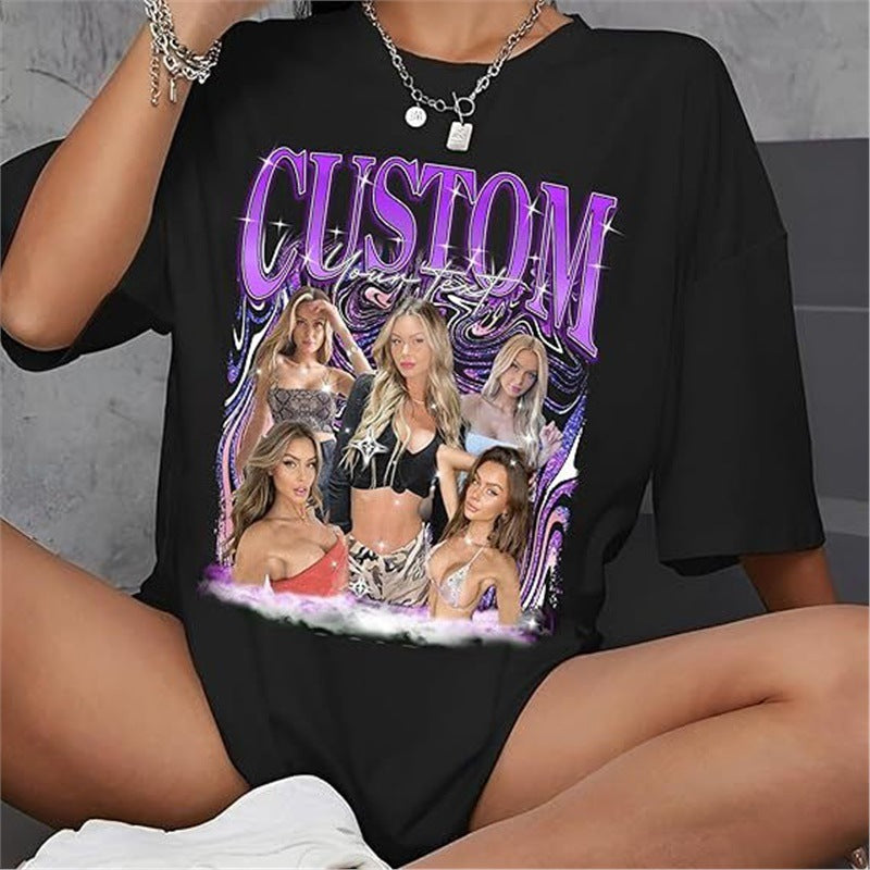 Retro Oversized Graphic T-Shirt