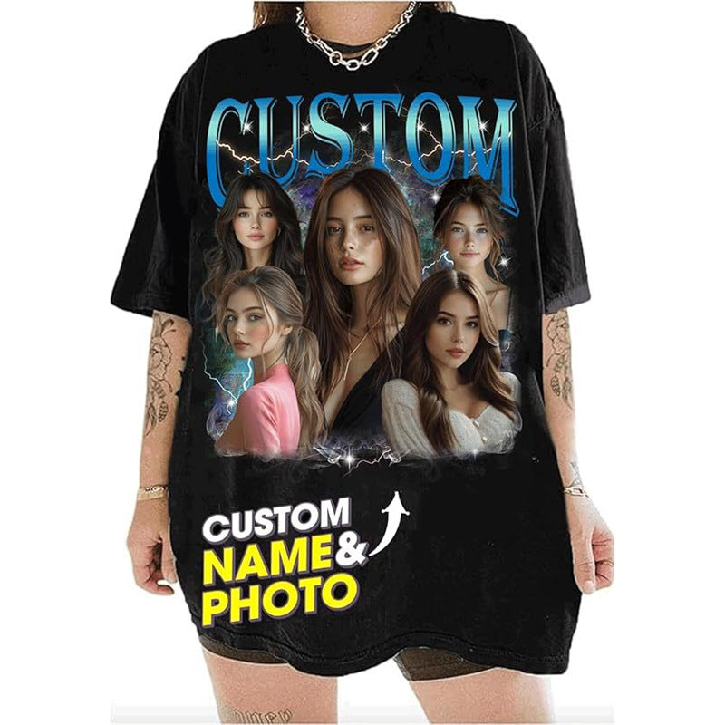 Retro Oversized Graphic T-Shirt