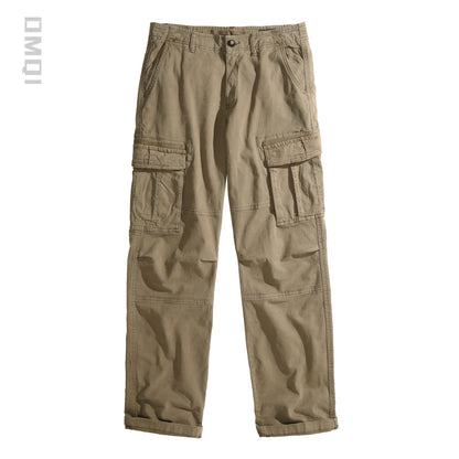 Retro Paratrooper Straight Cargo Pants