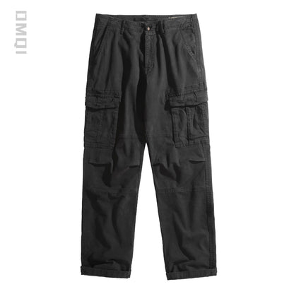 Retro Paratrooper Straight Cargo Pants
