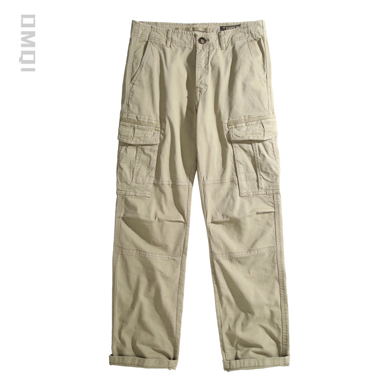 Retro Paratrooper Straight Cargo Pants