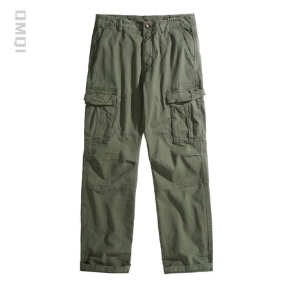 Retro Paratrooper Straight Cargo Pants