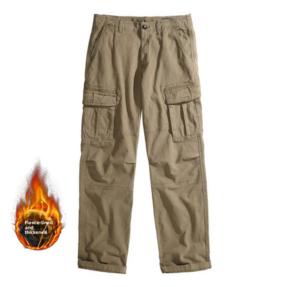 Retro Paratrooper Straight Cargo Pants