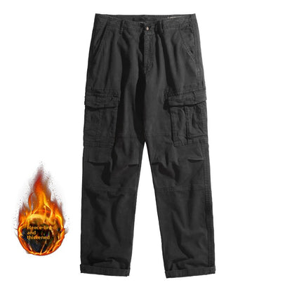 Retro Paratrooper Straight Cargo Pants