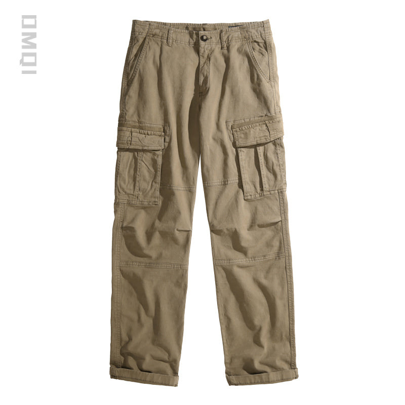 Retro Paratrooper Straight Cargo Pants