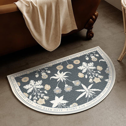Retro Pastoral Style Diatom Mud Bathroom Mat