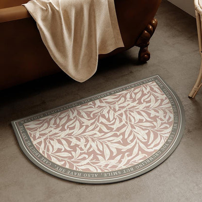 Retro Pastoral Style Diatom Mud Bathroom Mat
