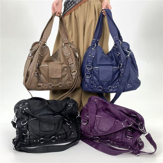 Retro Pebbled Womens Tote Bag