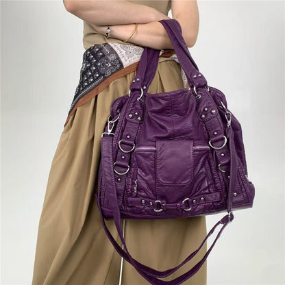 Retro Pebbled Womens Tote Bag