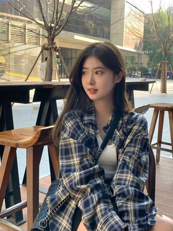 Retro plaid shirt