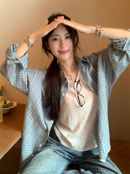 Retro plaid shirt