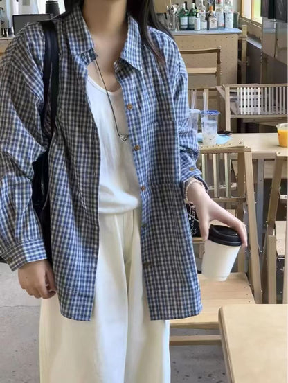 Retro plaid shirt